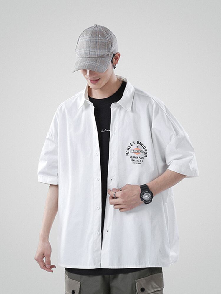 全3色 シャツ トップス ロゴ カジュアル 半袖 おしゃれ プリント