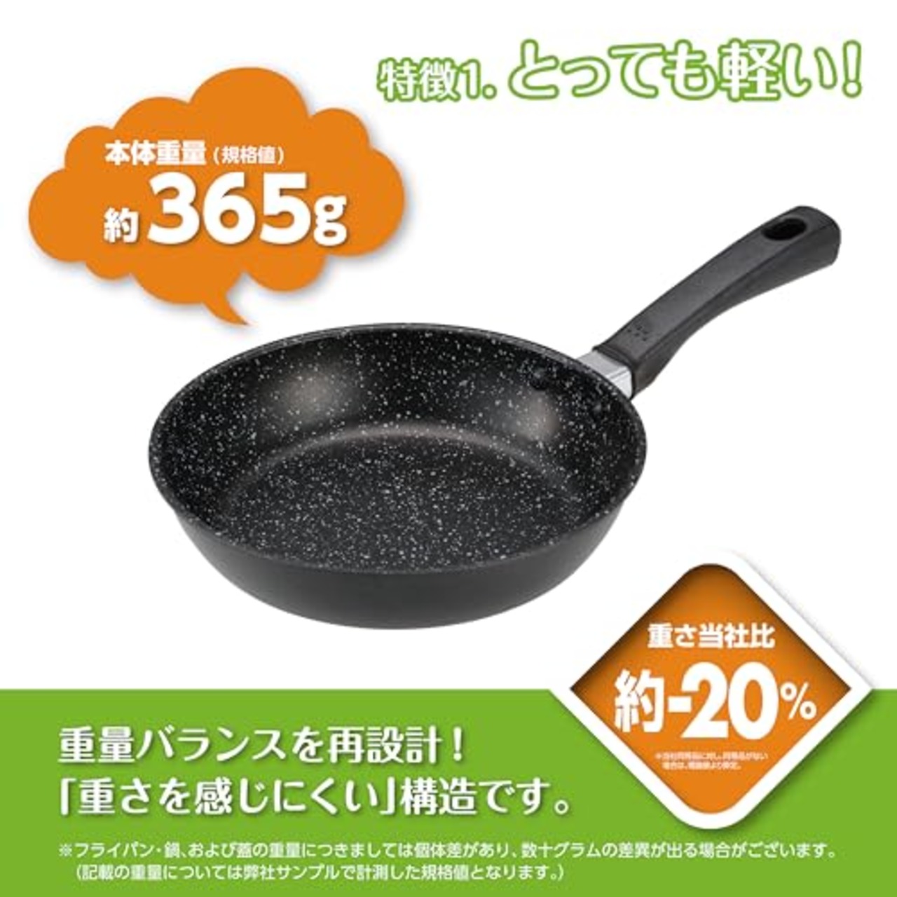 貝印 KAI 軽い 軽量 高熱効率 フライパン 20cm ガス火 IH対応 PFOA PFOS フリー KHS DW5628