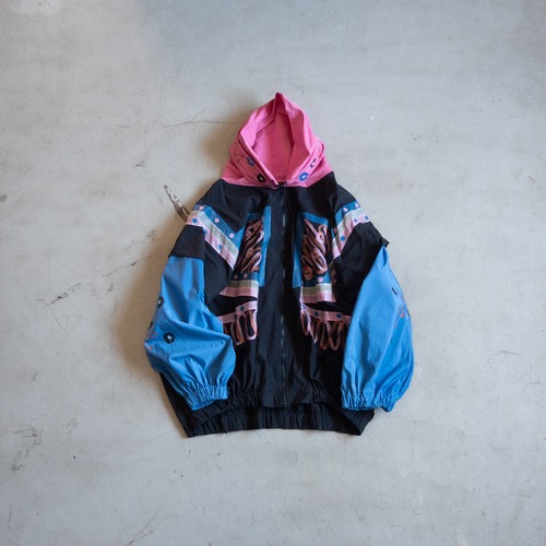 "nautso" '90s vintage Handpainted jacket