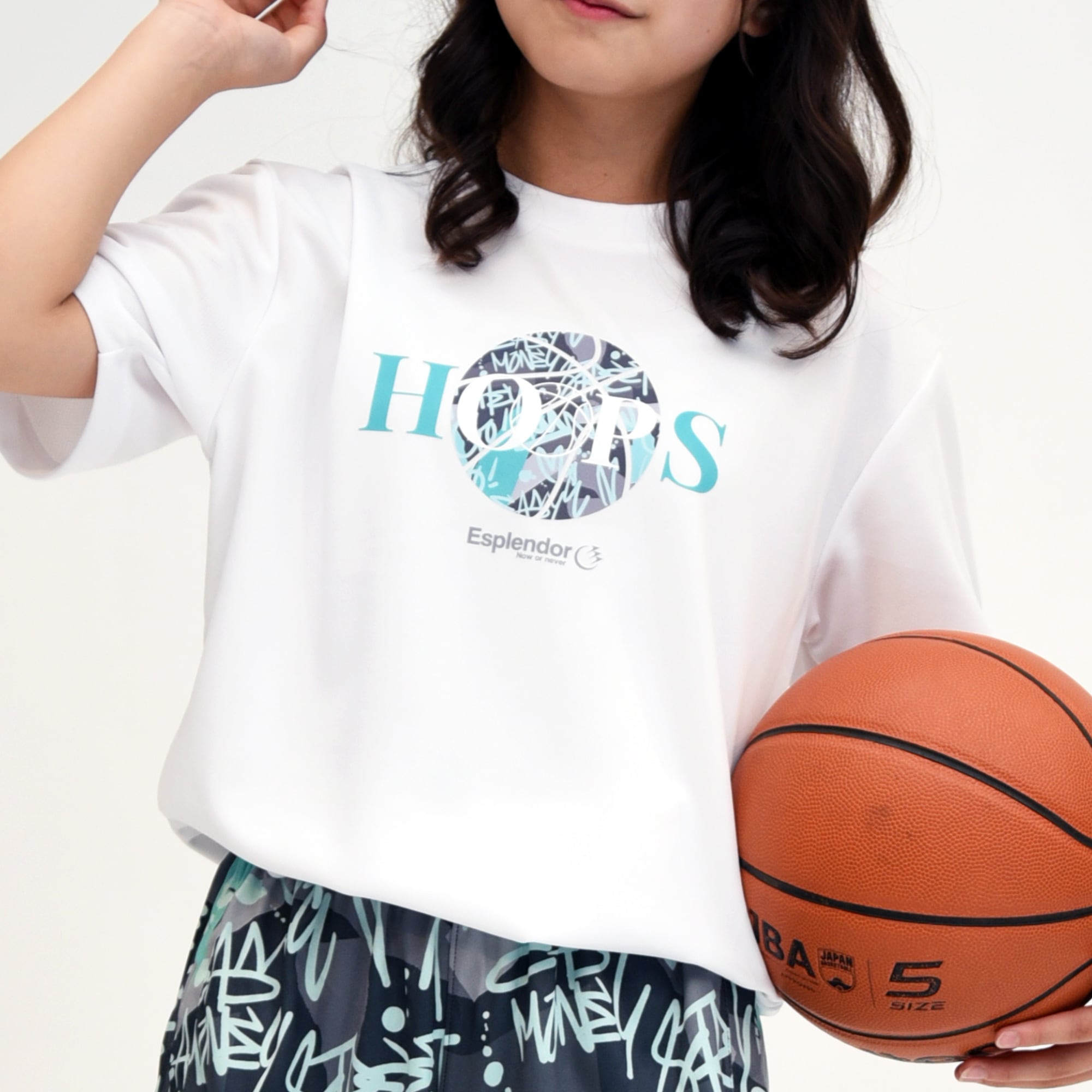 NEW】ボールHOOPS Tシャツ(ミントグレー) | Esplendor