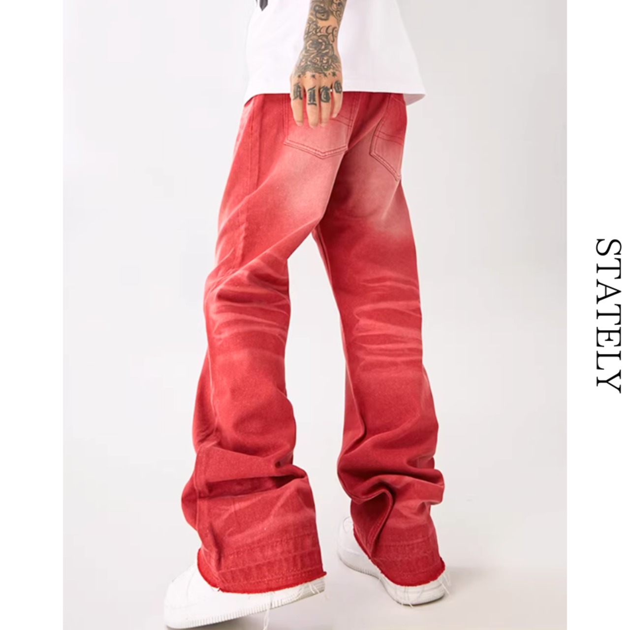 Gradient Fade ワイドデニム/5color_B28・画像7