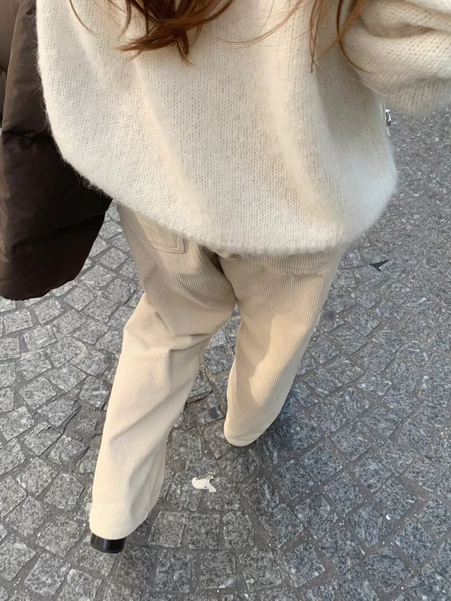 (OUNCE) kimo corduroy pants / 4color