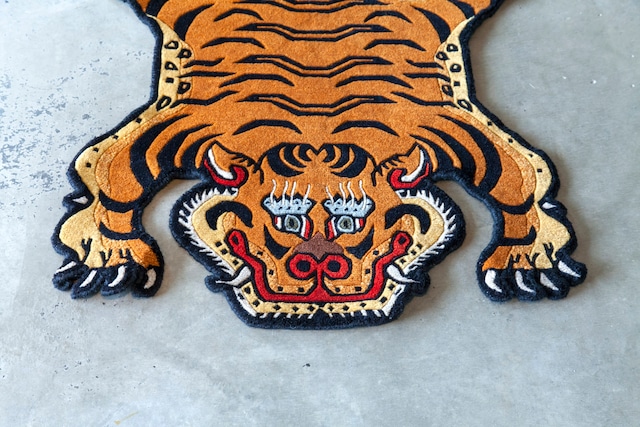Tibetan Tiger Rug 《Sサイズ•プレミアムウール037》チベタンタイガーラグ