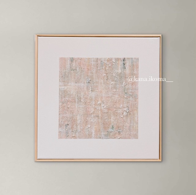 COLORS #1 -natural frame- / Interior art