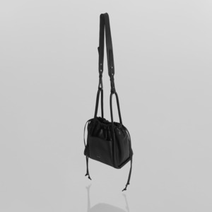 real leather square bottom drawstring 2way bag [wam6] / Y2406ARB50