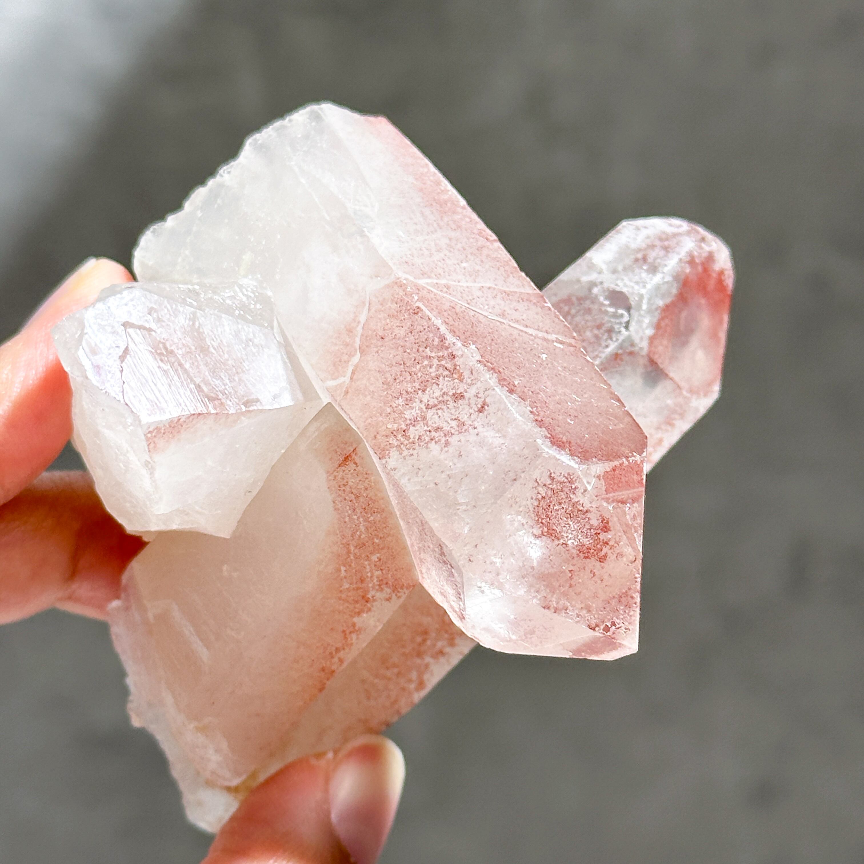 ♡ピンクレムリアン　桜色　クラスター♡　ご確認用 ディアマンティーナ産ピンクレムリアン クラスター 31◇ Pink Lemurian