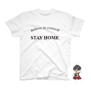 【GenGenGames】STAY HOME Tシャツ