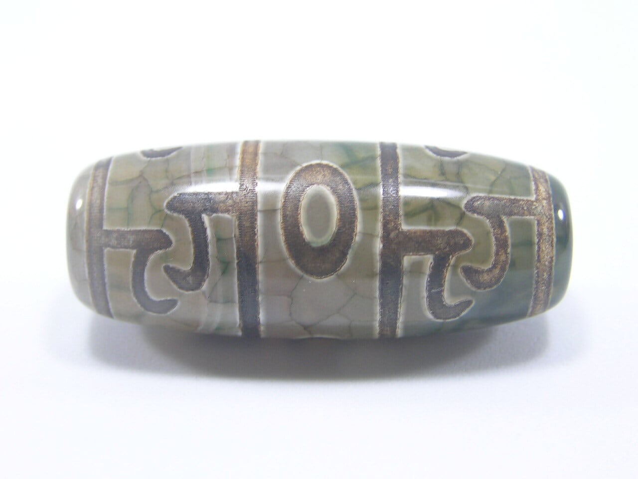 蓮師法器天珠（れんしほうきてんじゅ）・瑪瑙・魔除け 邪気除け ・開運