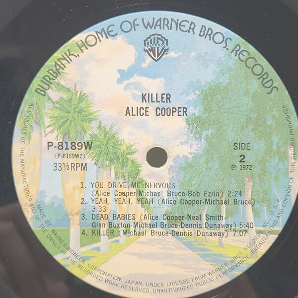 Alice Cooper / Killer [P-8189W] - 画像4