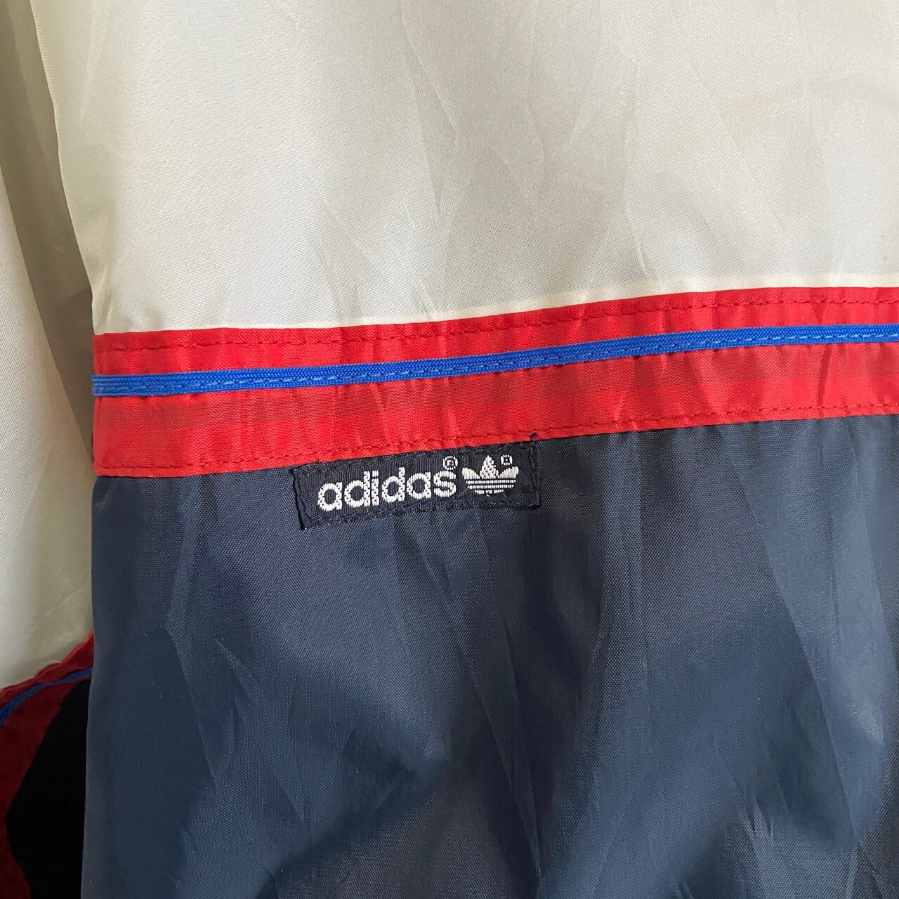 70年代 フランス製 adidas VENTEX アディダス ロゴプリント ナイロン 