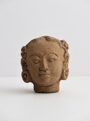 テラコッタの首像|Terracotta Decorative Bust