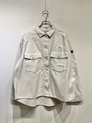 BLANC basque ミリタリーライトシャツジャケット