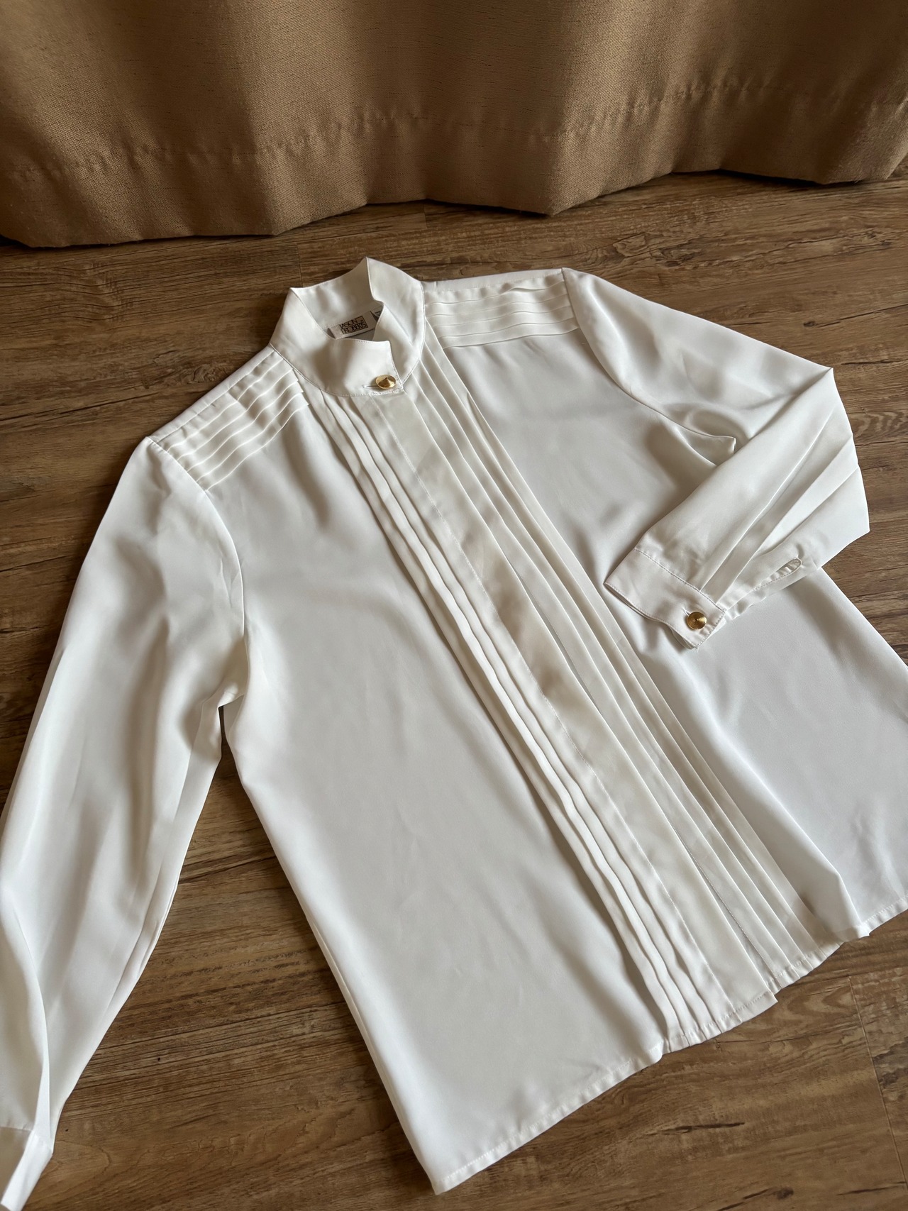 JASON ROBERTS classical white shirt-5112-1
