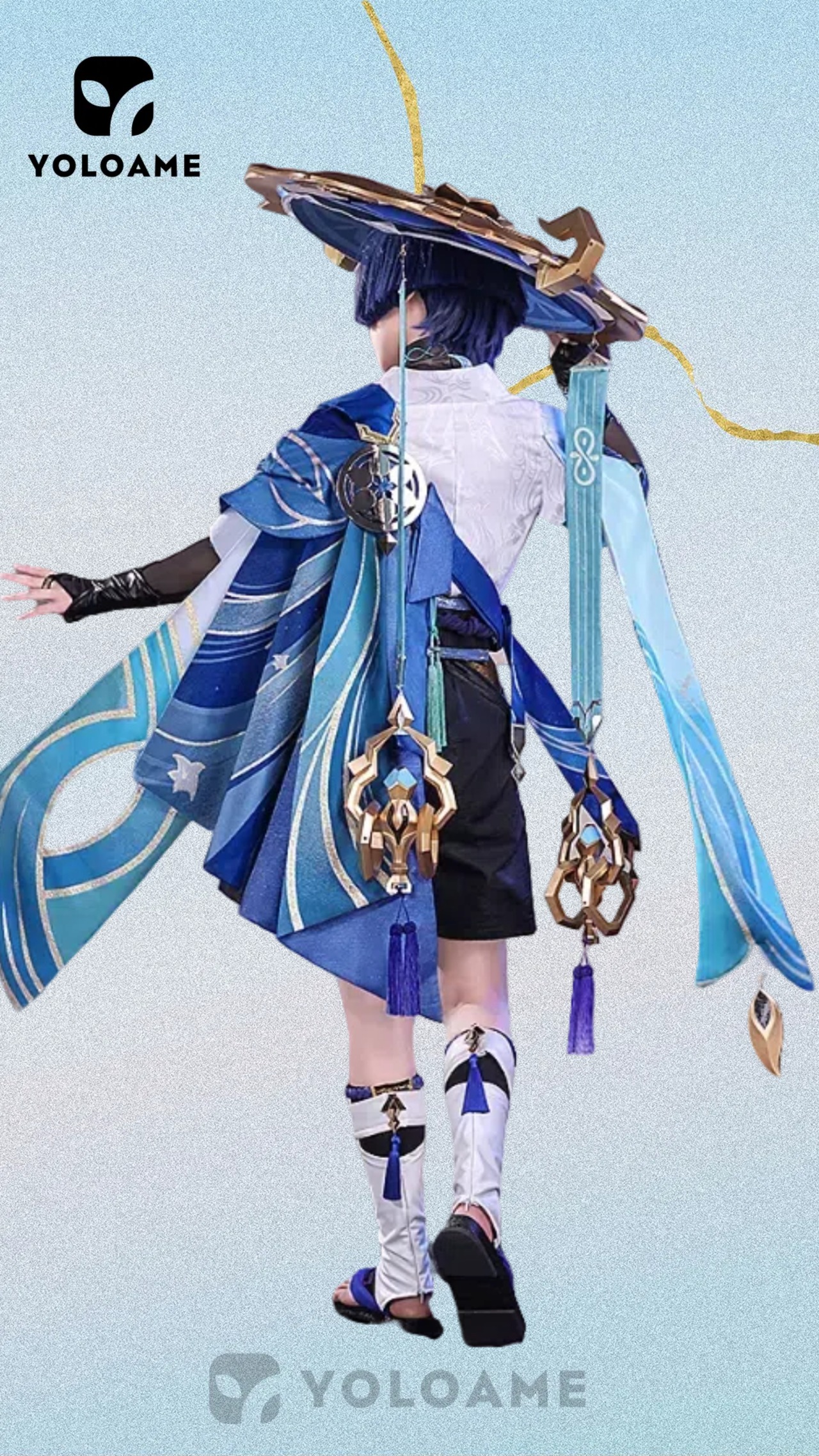 三分妄想 原神 放浪者 スカラマシュ コスプレ衣装