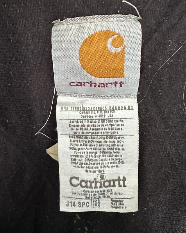 -Carhartt-  00s XXL Santa Fe Jacket Made in MEXICO