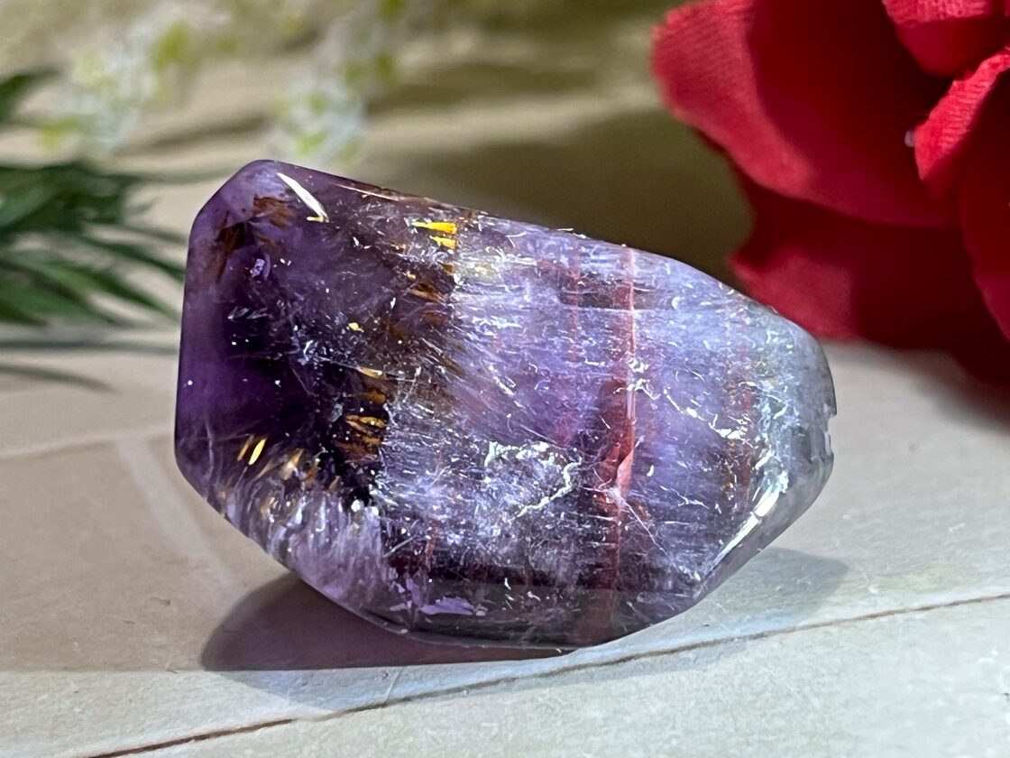 水入り水晶 スーパーセブン セプタークォーツ アメジストファントム 