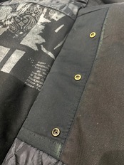 【mJK11】再構築中綿入りミリタリーミドル丈コート military Middle length JACKET