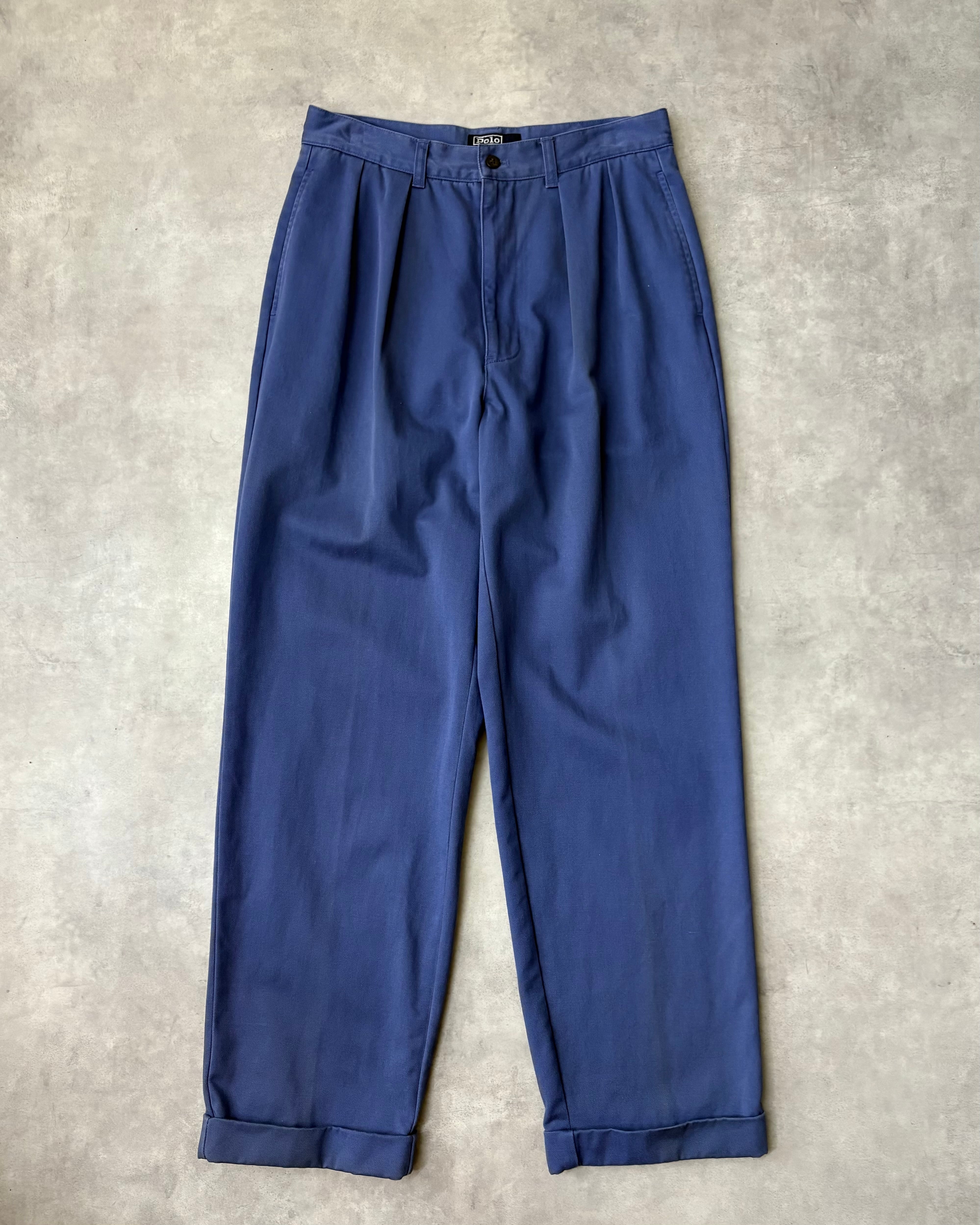 90s Ralph Lauren 2tac Cotton Chino Pants