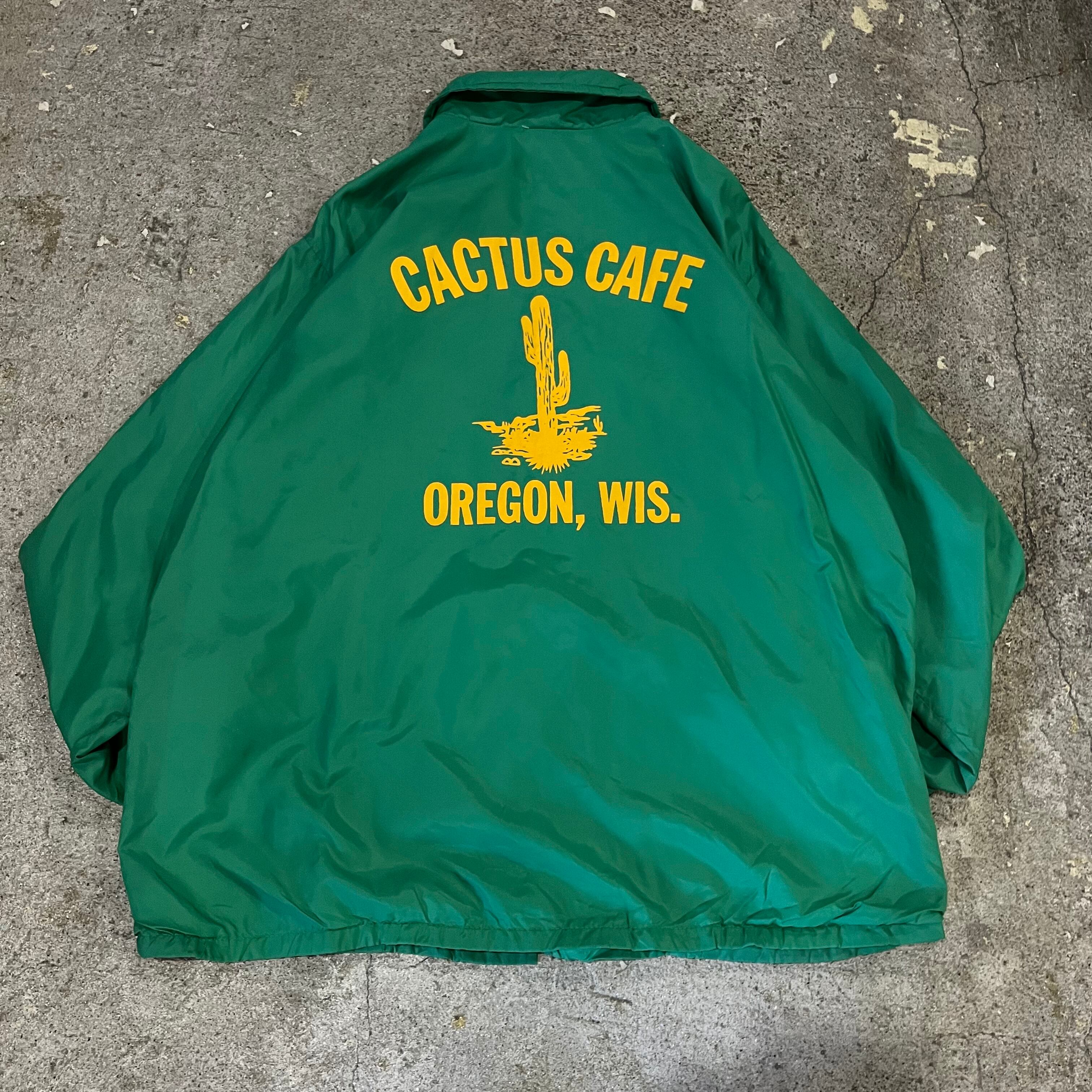 80s USA製 CACTUS CAFE coach jacket