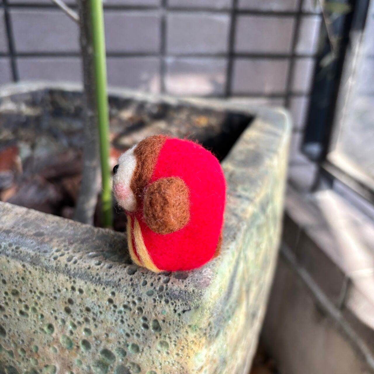 羊毛フェルト 干支ダルマ（申） 縁起物 | トイロ｜水引・羊毛フェルト