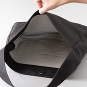 Cotton Hobo bag チャコール