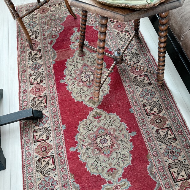 トルコ ヴィンテージラグ TR038 | カイセリ | 92cm × 202cm