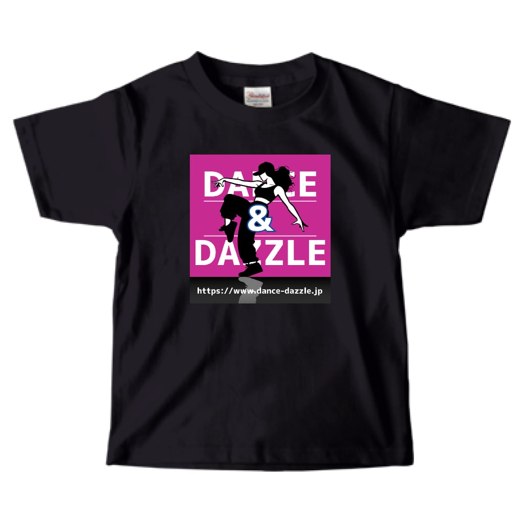 DDオリジナルTシャツ BK(DANCEロゴ)