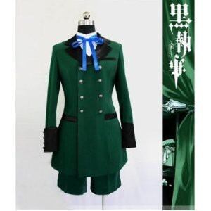 K084 黒執事 シエル・ファントムハイム 外出礼服マント付きコスプレ