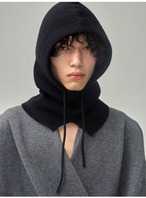 JCAESAR STUDIO Drawstring Knit Balaclava