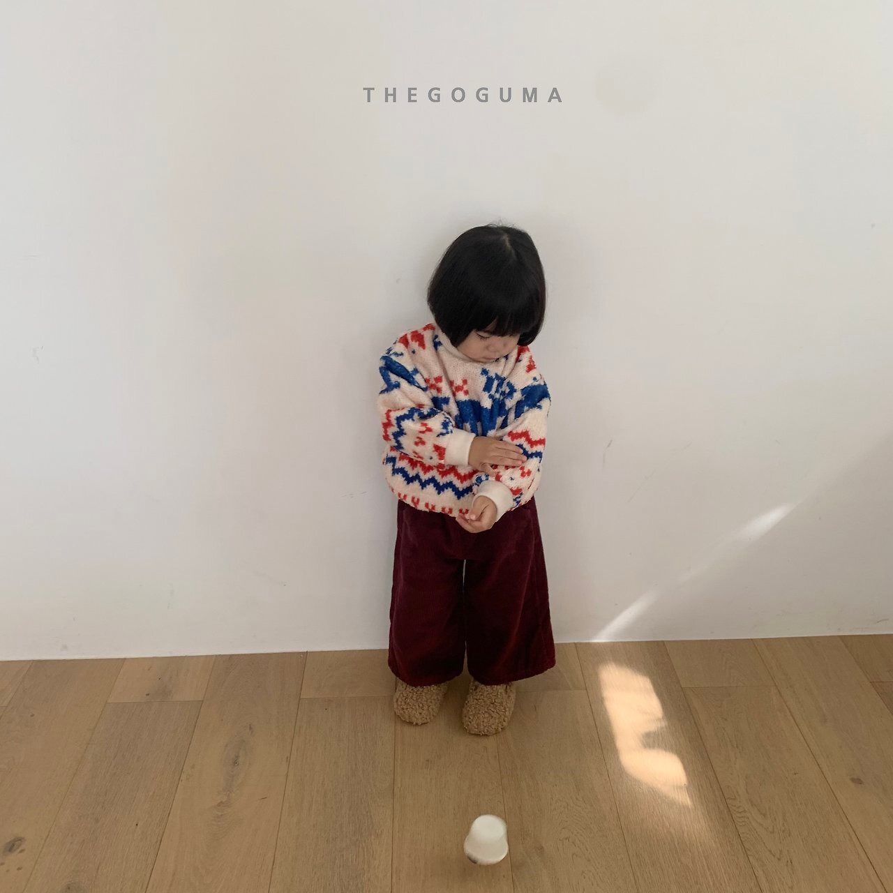 【取寄】THE GOGUMA ふんわりボアトレーナー｜冬服｜韓国子供服