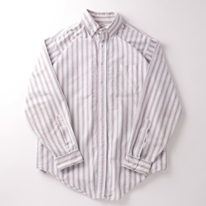 【極美品】80s BROOKS BROTHERS  B.D Stripe Oxford shirt made in USA ／ヴィンテージ ブルックスブラザーズ  ボタンダウン オックスフォード ストライプ シャツ 17 USA製 ミントコンディション