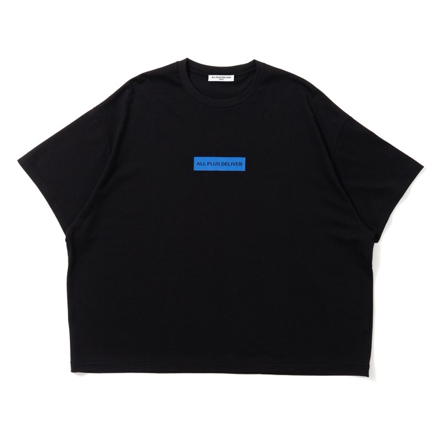 ALPSDR BOX LOGO SS TEE / BLACK