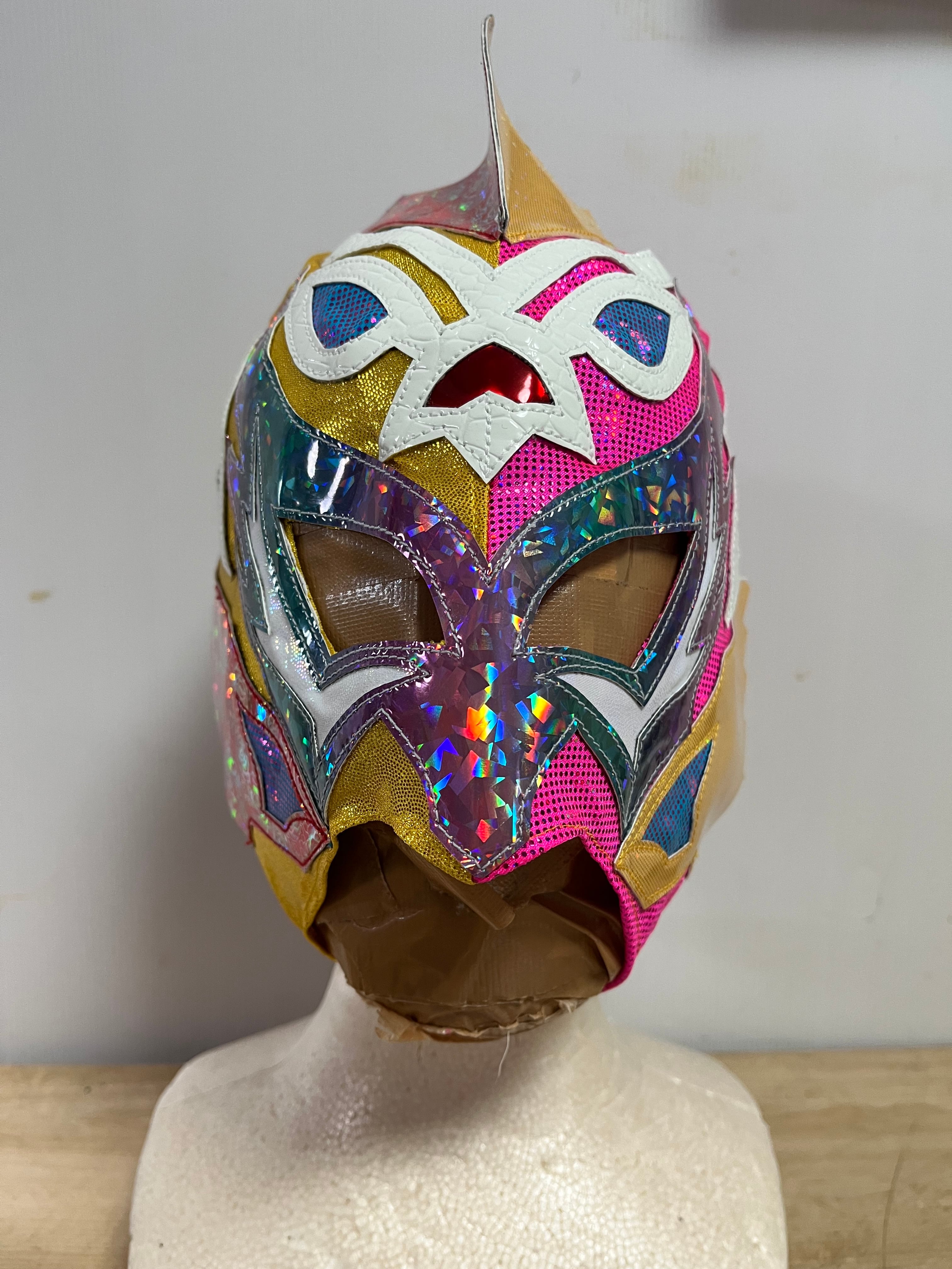プロレスマスク グルクンマスク 本人使用プライベートマスク プロレスマスク グルクンマスク 本人使用プライベートマスク