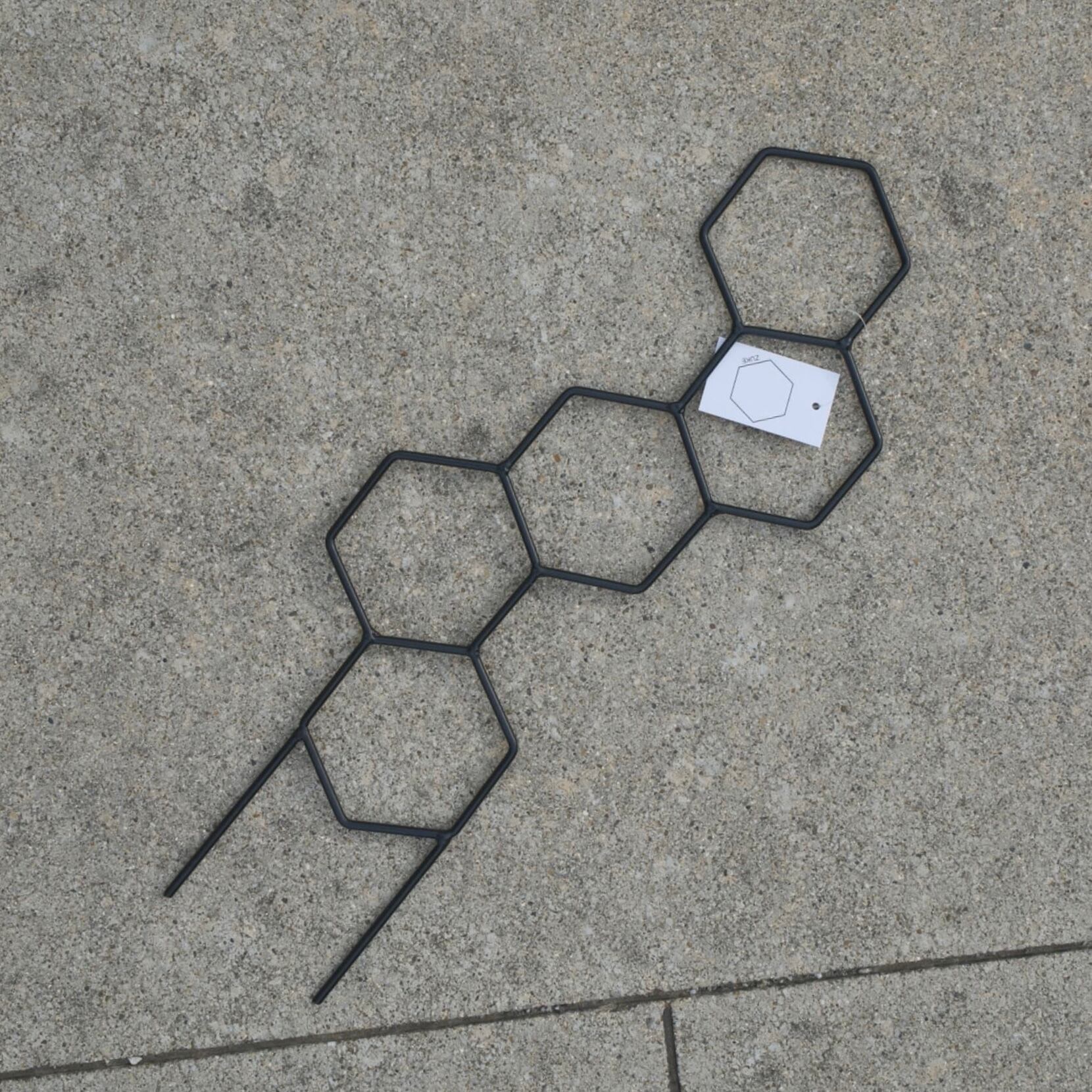 ZUKE 支柱 5つの六角形 ブラック | Pay ID