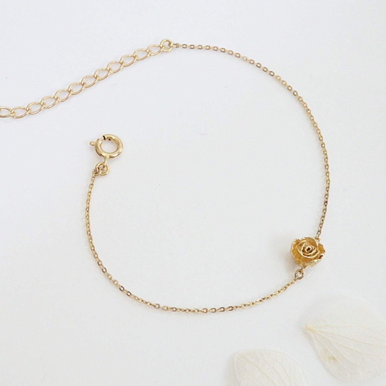ローズブレスレット(gold)