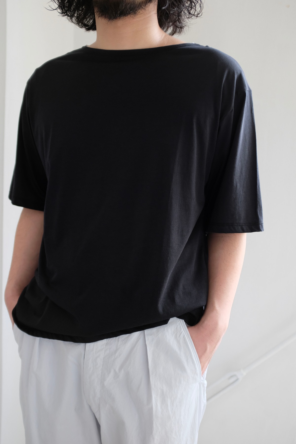 BISOWN]120/2 COTTON CREWNECK TEE | YES-姫路の美容院と服のお店YES 