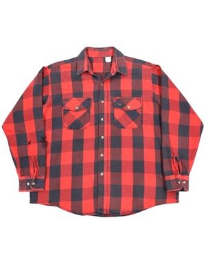 Duxbak buffalo check flannel shirt fits XL