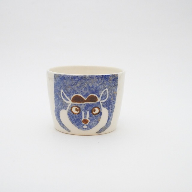 【岩佐悠子】ワオキツネザルマグカップ　C