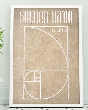 アートポスター / Golden ratio No.2 eb186