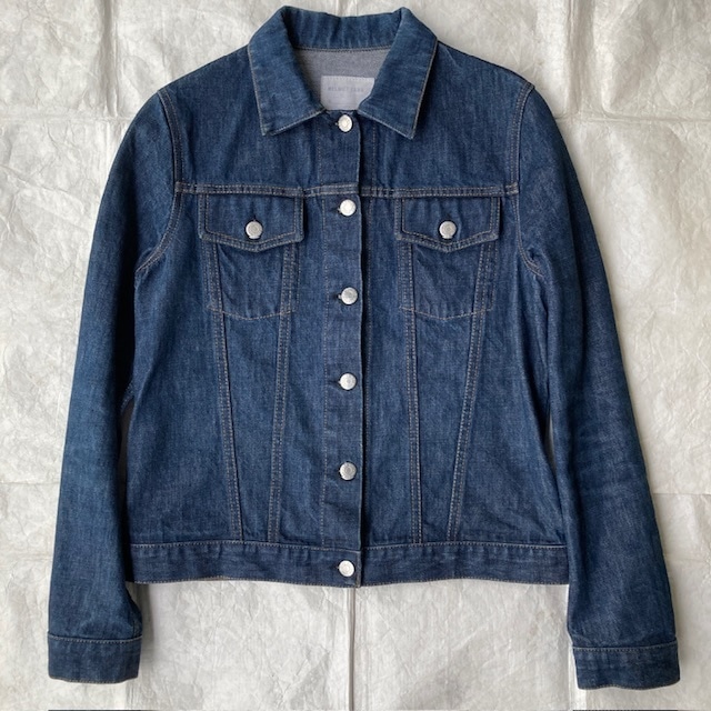 Helmut Lang ヘルムートラング 本人期 デニムジャケット トラッカー イタリア製 ダークインディゴ ヴィンテージ古着 42
