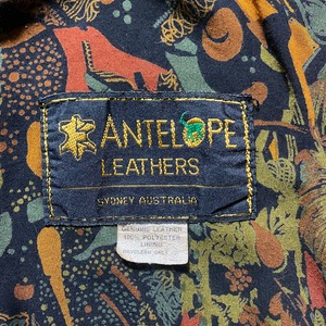 vintage ~1990’s antelope leather blouson