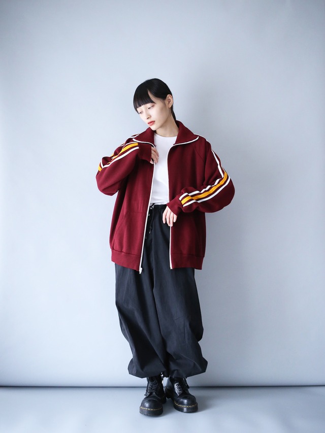 good coloring design sweat fabric long high-neck track jacket