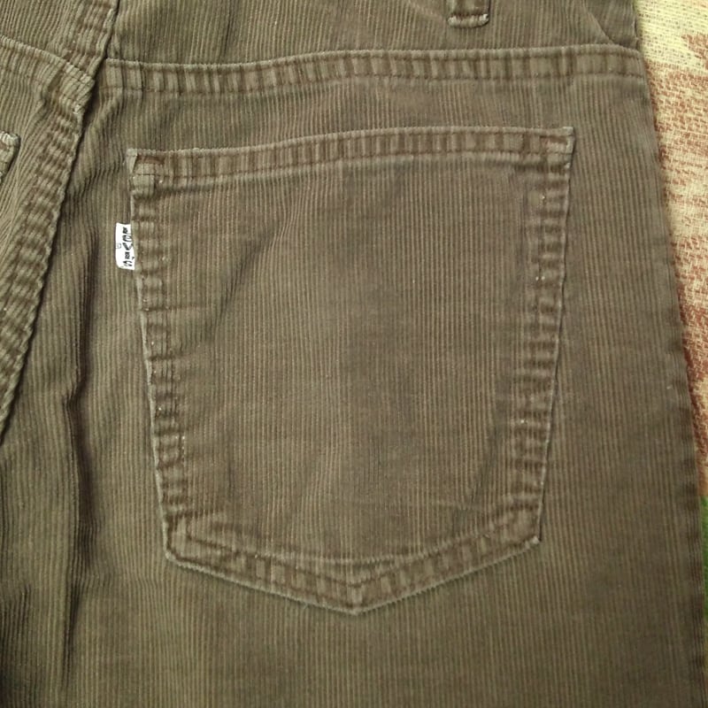 80s Levi's 519-1529 Brown Corduroy Pants （実寸W31.5） | Wonder