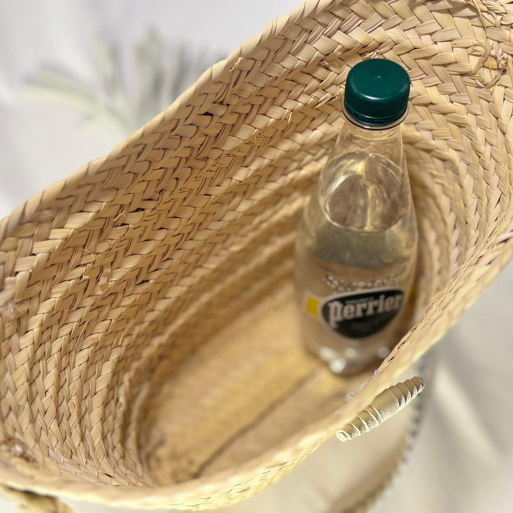 モロッコかごバッグ｜タッセル付きワンショルダー｜Rouge Africain