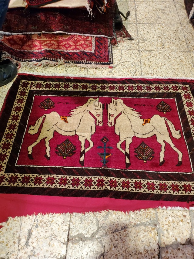 【価格訂正済】絨毯クエスト46 前編【No.4】 ※現在、こちらの商品はイランに置いてあります。ご希望の方は先ずは在庫のご確認をお願いします。