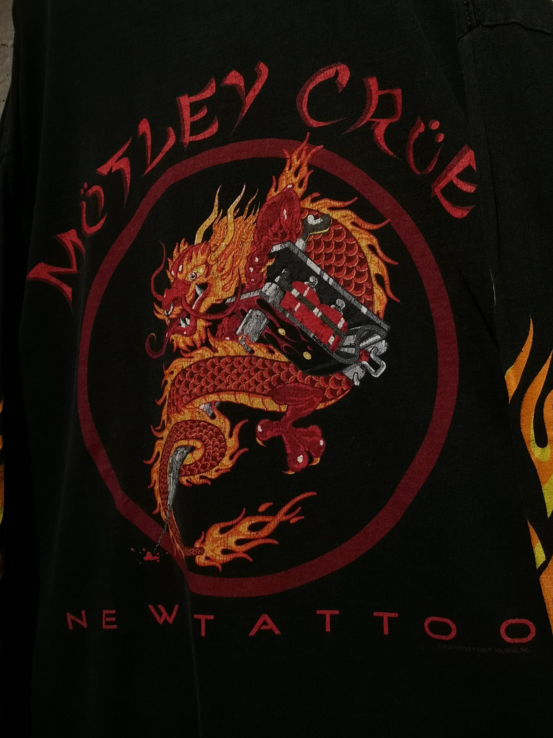 Caka】”Motley Crue“ 00's New Tattoo L/S T-Shirt | Caka(カカ