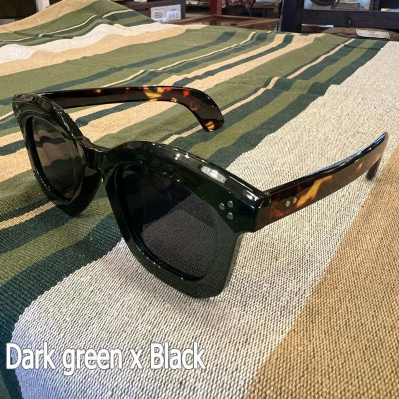 TOPANGA Accessory Square Sunglasses 6Type スクエアサングラス　Sunglasses　サングラス　レトロ