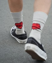 【#Re:room】CACTUS HEART ICON SOCKS［REG186］