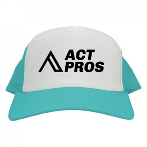 【EQUIPMENT／KID'S】ACTPROS オリジナルロゴ メッシュキャップ キッズ【20colors】