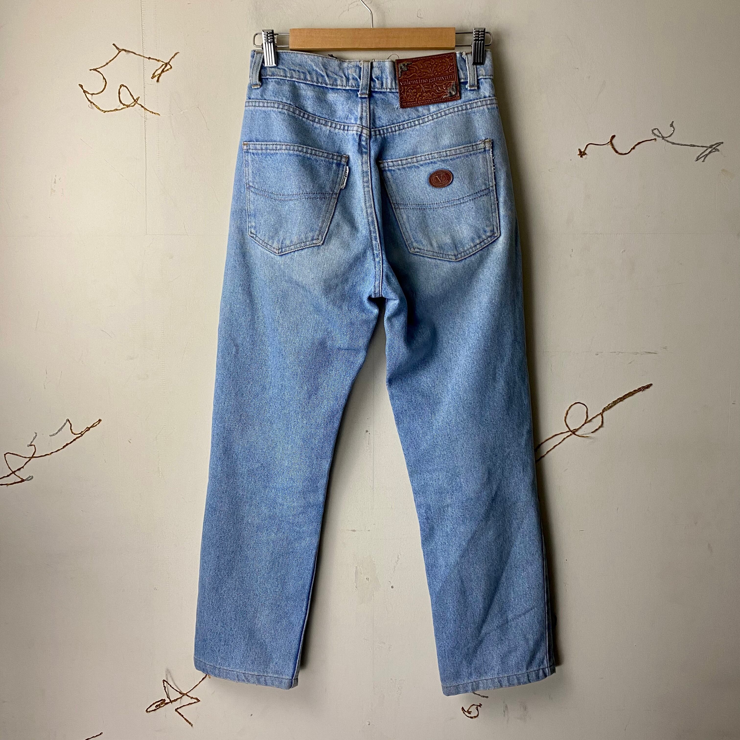 old VALENTINO GARAVANI tapered denim pants | NOIR ONLINE